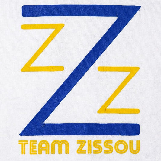 Team Zissou Blue and Yellow Z Logo detail