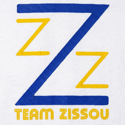 Team Zissou Blue and Yellow Z Logo detail