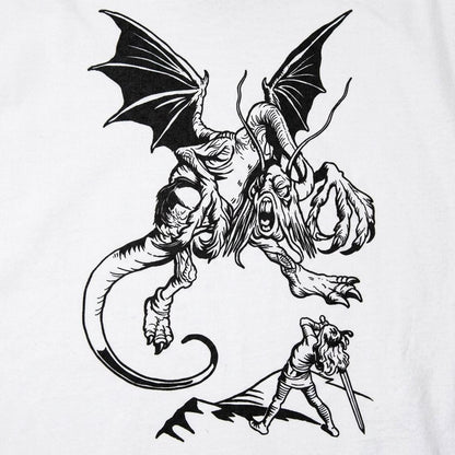 The Jabberwocky Alice in Wonderland Illustration detail
