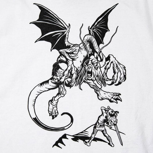 The Jabberwocky Alice in Wonderland Illustration detail