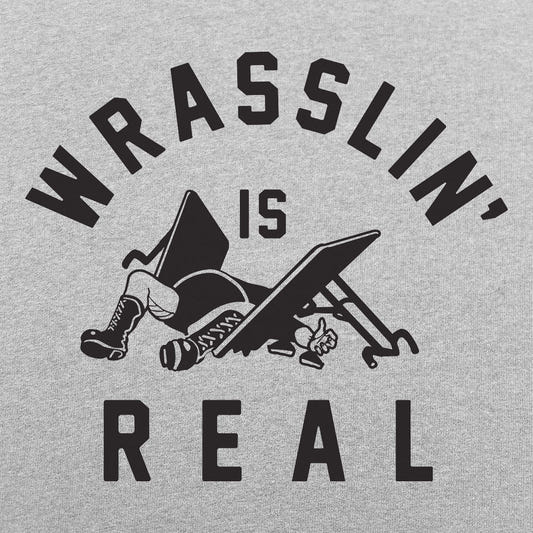 Wrasslin' Is Real Pro Wrestler Graphic tee design