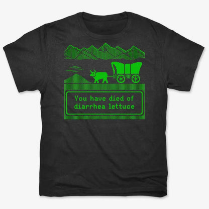 You Have Died of Diarrhea Lettuce-Men's T-Shirt-Black