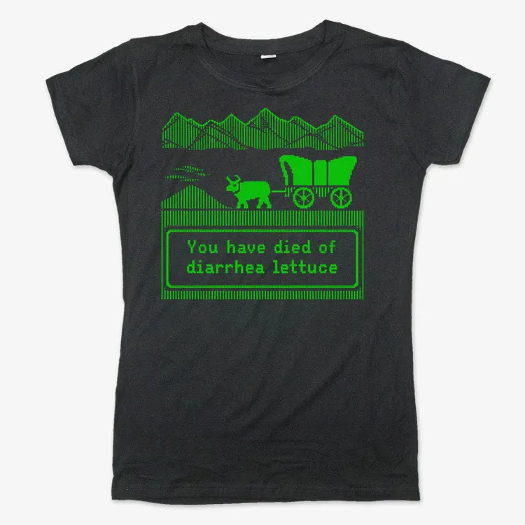 You Have Died of Diarrhea Lettuce-Women's T-Shirt-Midnight