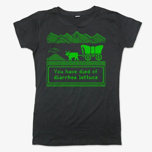 You Have Died of Diarrhea Lettuce-Women's T-Shirt-Midnight